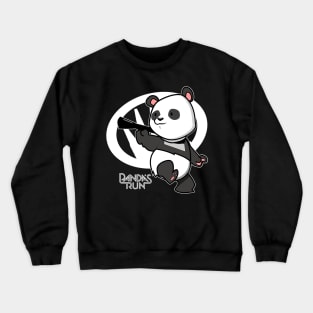 Panda's Run Crewneck Sweatshirt